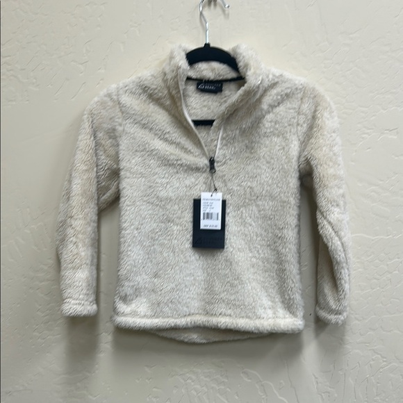 Cozy Cream Fleece Kids Jacket NWT - Picture 1 of 5